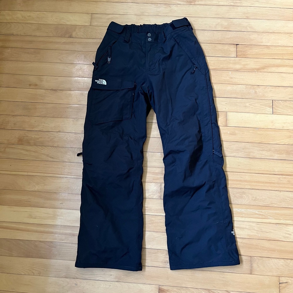 The North Face HyVent Womens Black Insulated Ski Snowboard Cargo Pants Size M